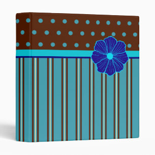 Classeur Tropical Bleu