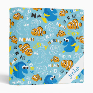 Classeur Trouver Nemo Motif Dory et Nemo