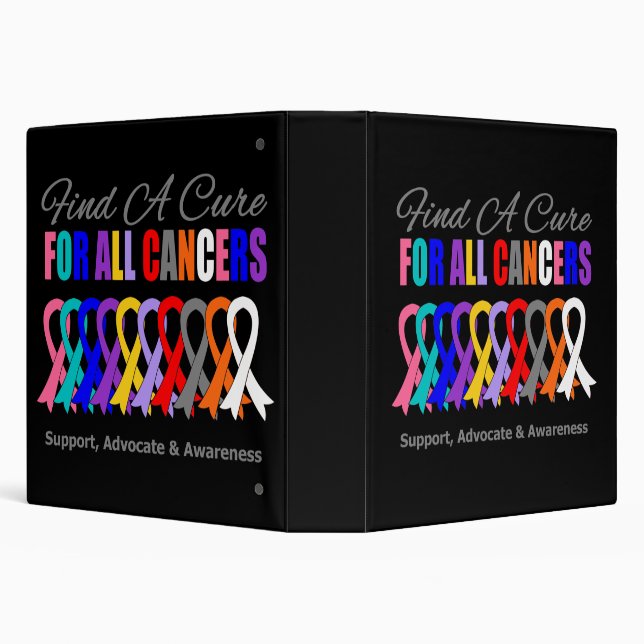 Classeur Trouver Un Traitement Pour Tous Les Cancers Classe (Arrière-plan)