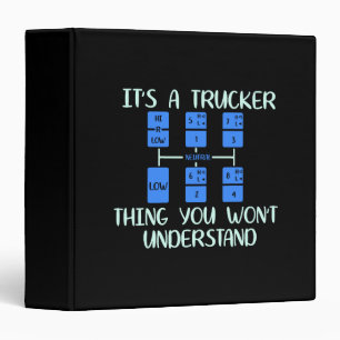 Classeur Trucker - C'est un Trucker