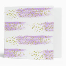 Trucs de peinture violet brillant or moderne