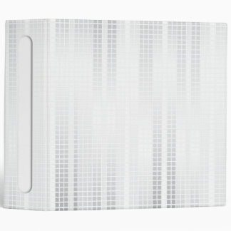 Classeur Tuiles de mosaïque blanches