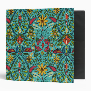 Classeur turquoise d'aziza