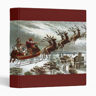 Classeur Twas la nuit avant Noël