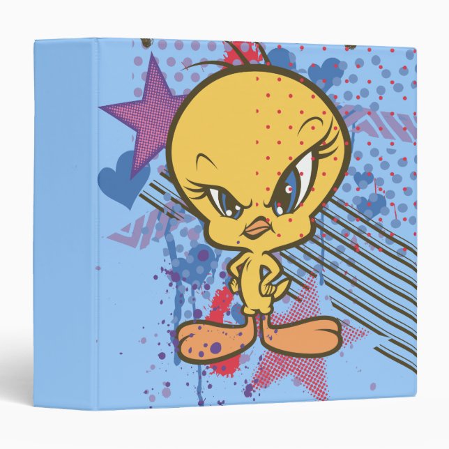 Classeur TWEETY™ en colère (Devant/Côté)