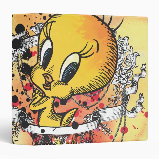 Classeur TWEETY™ "Le Lux" (Devant/Côté)