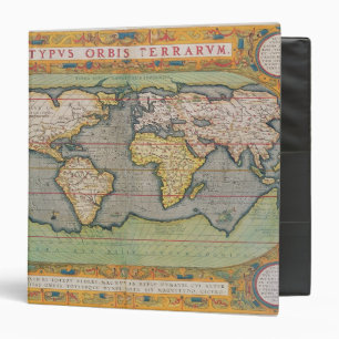 Classeur Typus Orbis Terrarum, carte du monde
