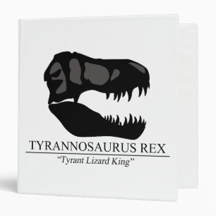 Classeur Tyrannosaurus Rex Crâne