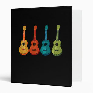 Classeur Ukuleles vintage