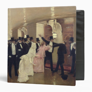 Classeur Un argument dans les couloirs de l'opéra, 1889