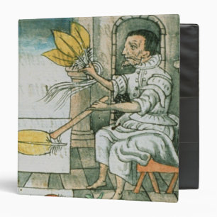 Classeur Un artisan aztèque de plume