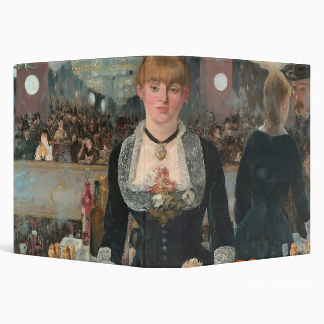 Classeur Un bar aux Folies-Bergère Edouard Manet (Arrière-plan)