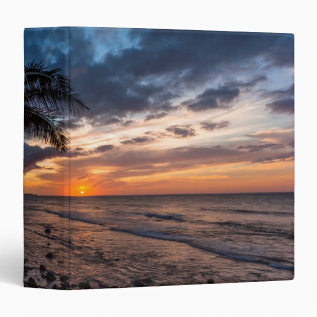 Classeur Un beau coucher de soleil (Devant/Côté)