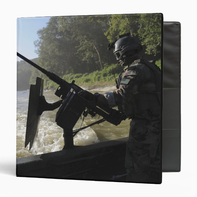 Classeur Un combattant de guerre spéciale (Devant/Intérieur)