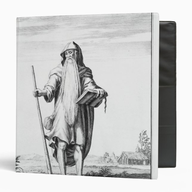 Classeur Un druide (Devant/Intérieur)