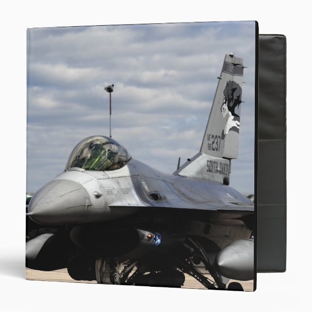 Classeur Un Faucon de combat F-16 (Devant/Intérieur)