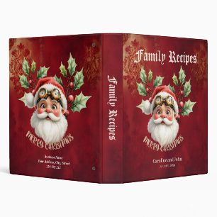 Classeur Un faux steampunk père Noël