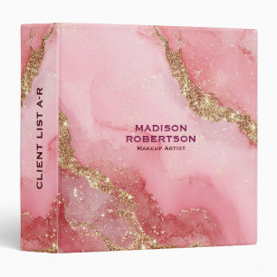 Classeur Un fond en marbre rose luxueux