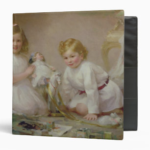 Classeur Un frère et une soeur jouant, 1915