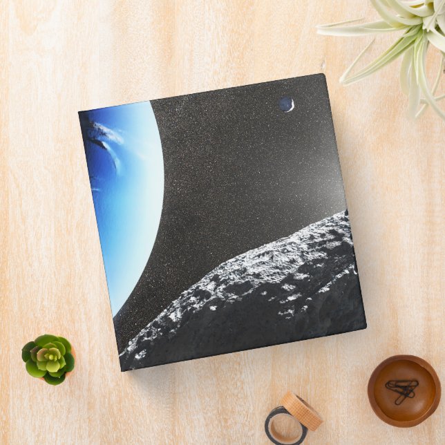 Classeur Un Hippocamp de la minuscule lune de Neptune. (In Situ)