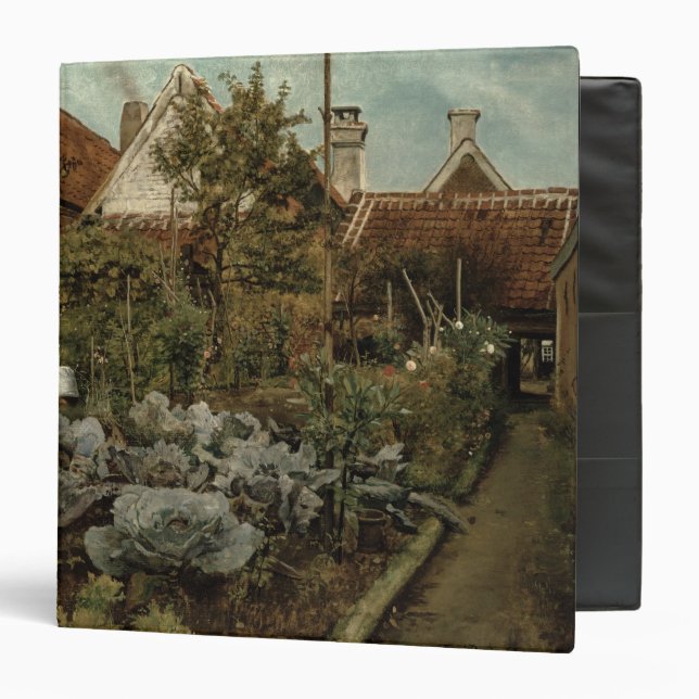 Classeur Un jardin flamand (Devant/Intérieur)