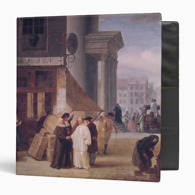 Classeur Un l'Egide de Minerve (Devant/Intérieur)
