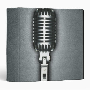 Classeur Un microphone classique