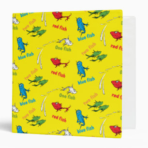 Classeur Un Poisson Deux Poissons Motif Jaune