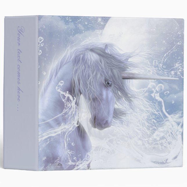 Classeur Un Rêve De La Licorne (Devant/Côté)