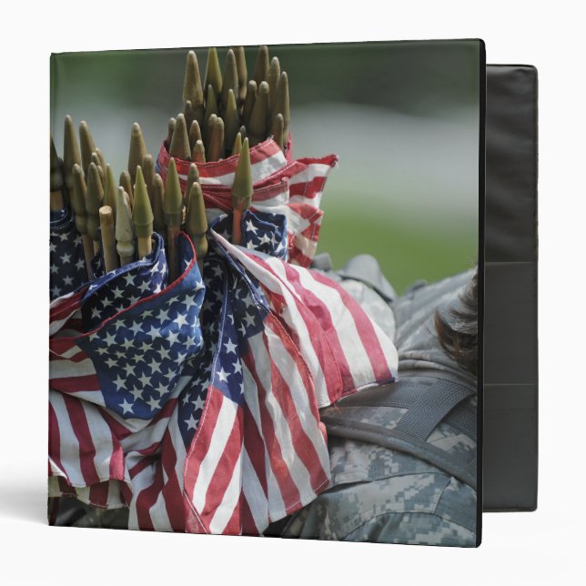 Classeur Un sac à dos de soldat de l'armée (Devant/Intérieur)