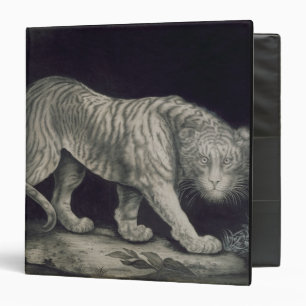 Classeur Un tigre de vagabondage (crayon sur le papier)