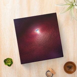 Classeur Une Étoile De Neutron Avec Un Disque De Poussière