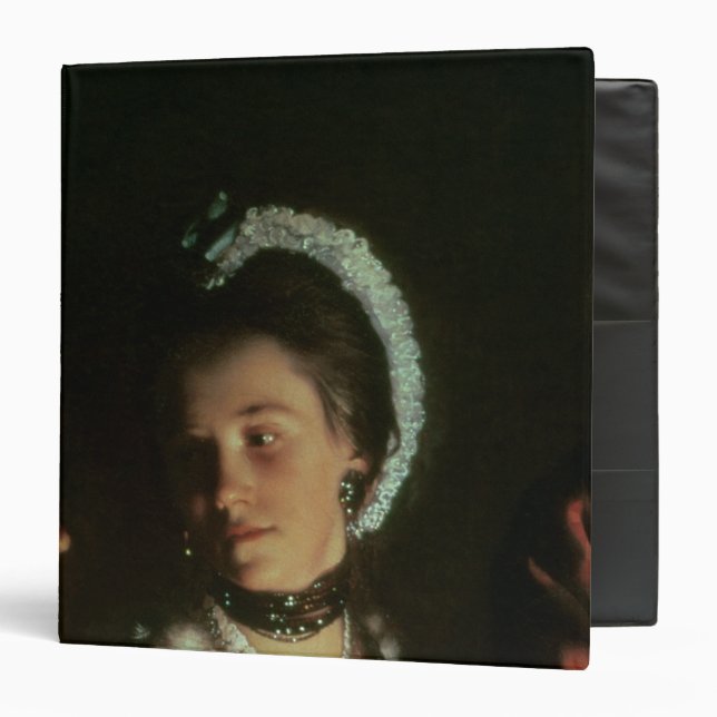 Classeur Une expérience sur un oiseau dans le compresseur, (Devant/Intérieur)