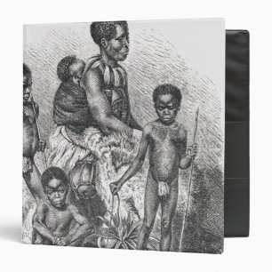 Classeur Une famille de zoulou de l'histoire de l'humanité