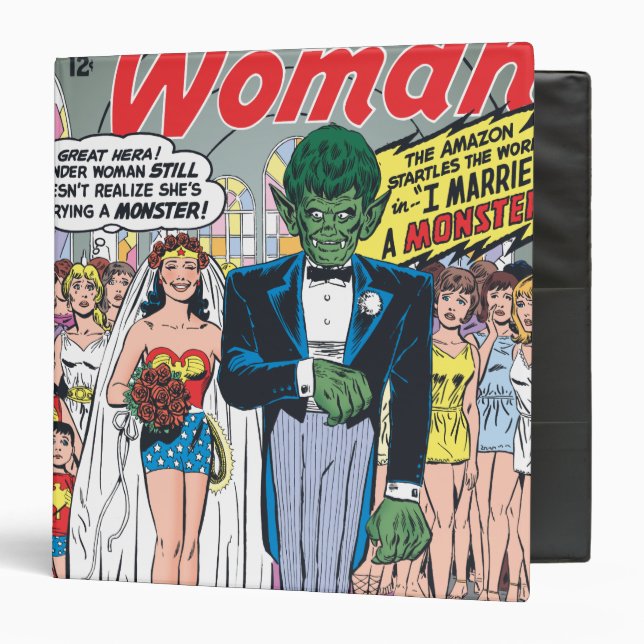 Classeur Une femme s'est mariée à un monstre (Devant/Intérieur)