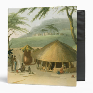 Classeur Une hutte de Boosh-Wannah, plaquent 7 'du paysage