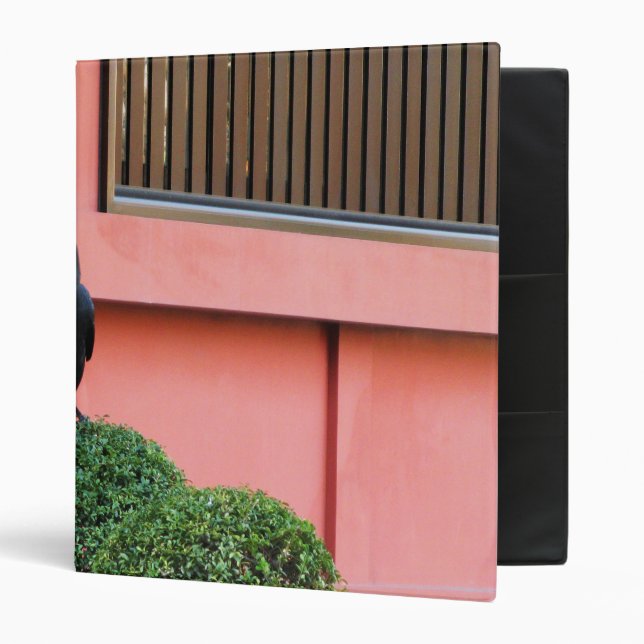 Classeur Une Jungle À Gros Billages Croque Une Perche Sur U (Devant/intérieur)