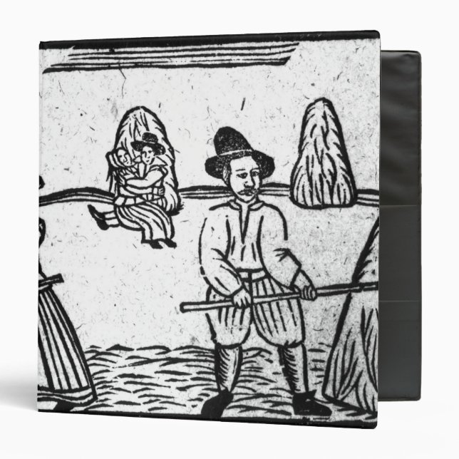 Classeur Une scène de moisson (Devant/Intérieur)