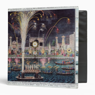 Classeur Une vue du Feu-workes et des illuminations