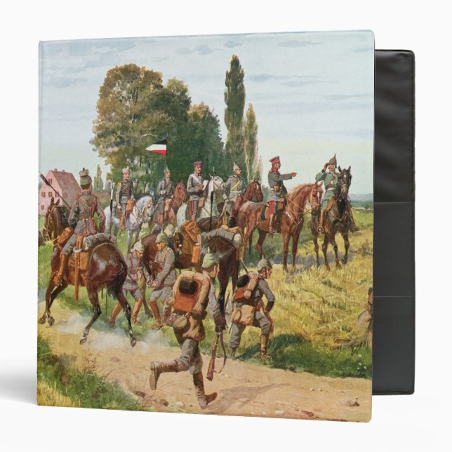 Classeur Uniformes allemands (Devant/Intérieur)