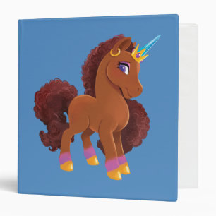 Classeur Unique la licorne debout Fière