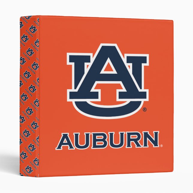 Classeur Université d'Auburn | AU Auburn (Devant/Côté)