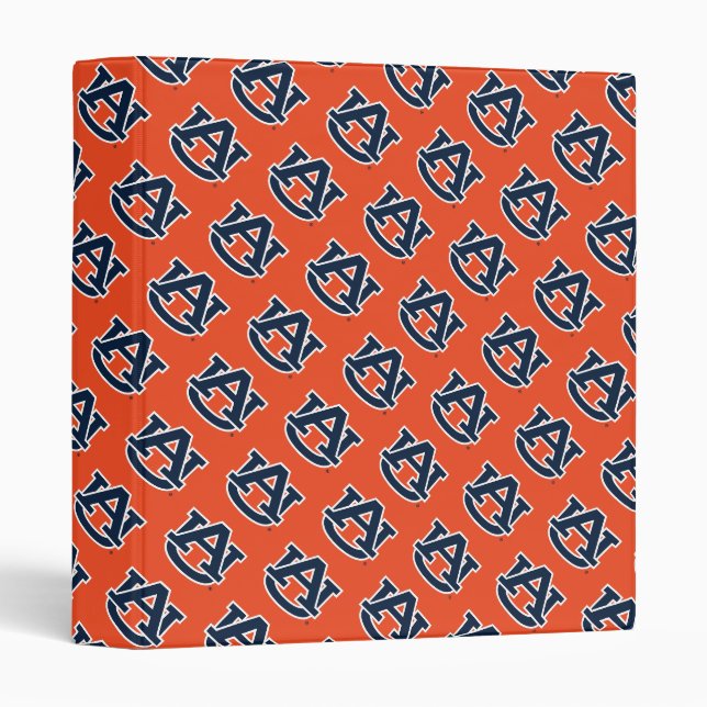 Classeur Université d'Auburn | Auburn UA Logo (Devant/Côté)
