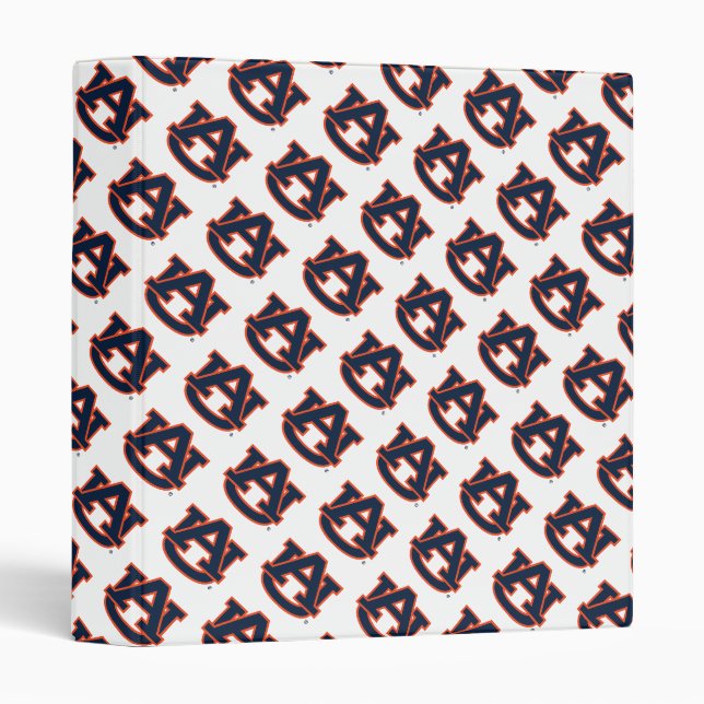 Classeur Université d'Auburn | Auburn UA Logo (Devant/Côté)