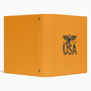 Classeur USA Eagle Patriotic Desig - Style Etoile et Stripe