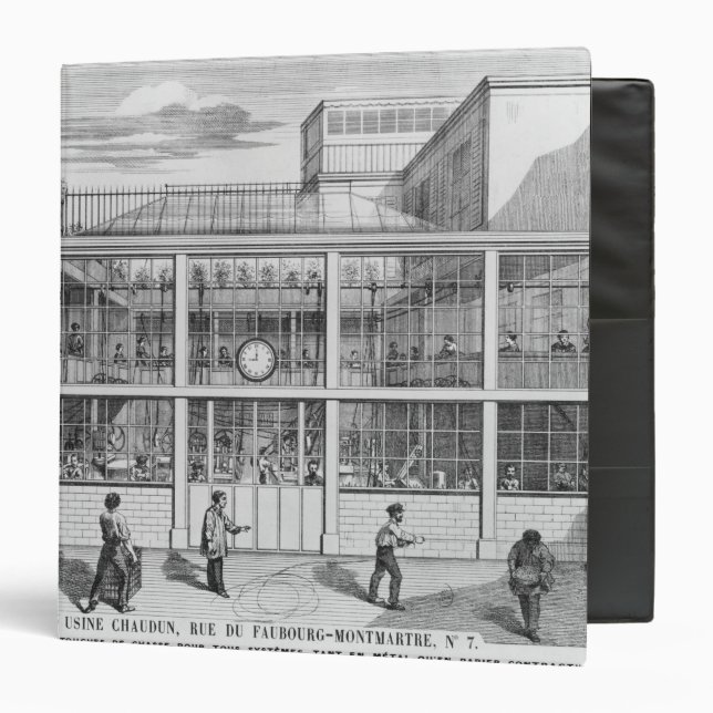 Classeur Usine pour des cartouches de fusil de chasse, (Devant/Intérieur)