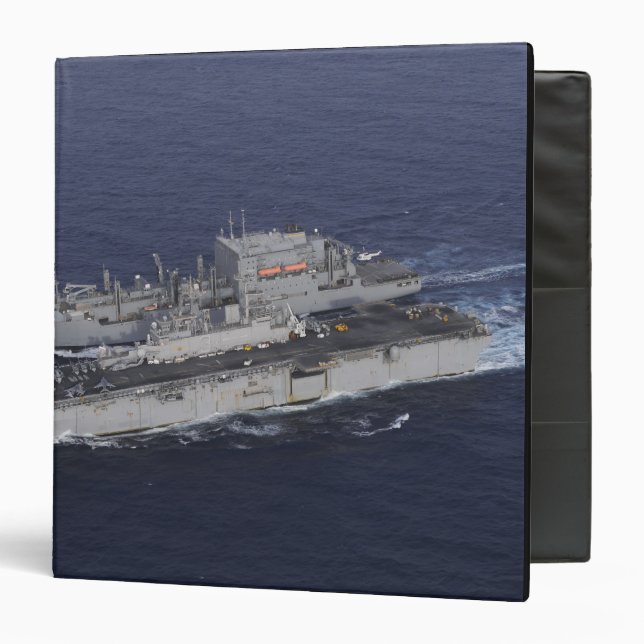 Classeur USS Kearsarge (Devant/Intérieur)