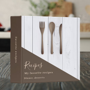 Classeur ustensiles de cuisine en bois recette moderne marr