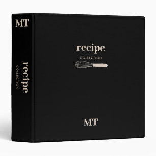 Classeur Ustensiles de cuisine personnalisés Whisk Recette