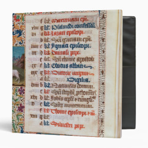 Classeur V.25-3 Fol.12v le mois de décembre